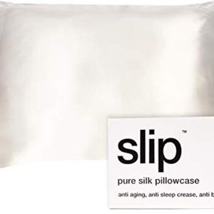 New 2 pack Slip king pillowcases - white